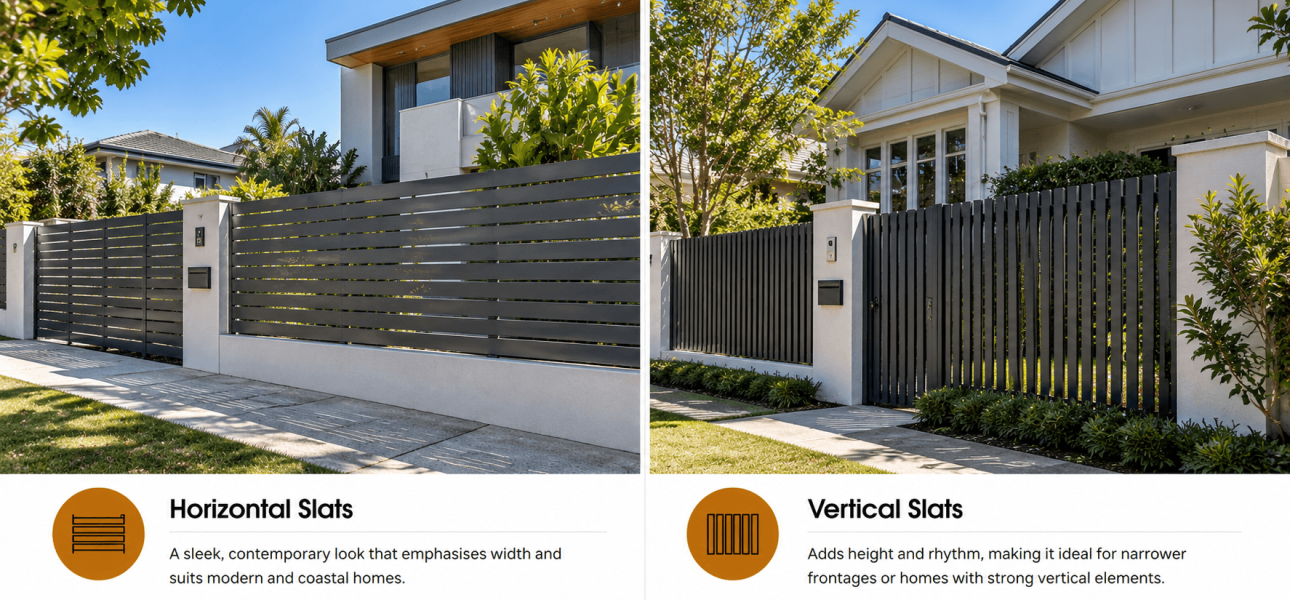 Aluminium Slat Fencing Styles and Colours: A Guide for Northern Beaches ...